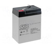 Re-battery: acid-lead | 6V | 5Ah | AGM | maintenance-free | 70x47x101mm