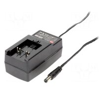 Power supply: switched-mode | mains,plug | 48VDC | 0.5A | 24W | 81%