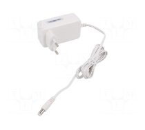 Power supply: switching | mains,plug | 12VDC | 2A | 24W | Plug: EU | 86.2%