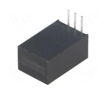 Converter: DC/DC | 12W | Uin: 36÷72V | Uout: 24VDC | Iout: 0.3A | SIP3