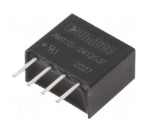 Converter: DC/DC | 1W | Uin: 21.6÷26.4V | Uout: 12VDC | Iout: 83mA | SIP4