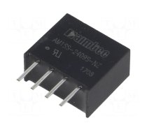 Converter: DC/DC | 1W | Uin: 21.6÷26.4V | Uout: 9VDC | Iout: 111mA | SIP4