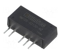 Converter: DC/DC | 1W | Uin: 3÷3.6V | Uout: 12VDC | Uout2: -12VDC | SIP7