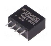 Converter: DC/DC | 1W | Uin: 4.5÷5.5V | Uout: 5VDC | Iout: 200mA | SIP4