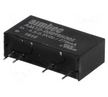 Converter: DC/DC | 1W | Uin: 4.5÷5.5V | Uout: 9VDC | Iout: 110mA | SIP7