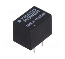 Converter: DC/DC | 3W | Uin: 4.5÷18V | Uout: 15VDC | Uout2: -15VDC | DIP