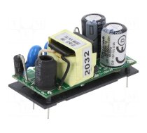 Converter: AC/DC | 6W | 90÷264VAC | 15VDC | Iout: 0.4A | 81% | KPSB6 | THT