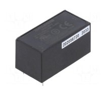 Converter: AC/DC | 6W | 90÷264VAC | 3.3VDC | Iout: 1.5A | 75% | KPSB6 | THT