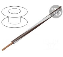 Wire | H05V-K,LgY | stranded | Cu | 0.35mm2 | PVC | brown-white | 200m