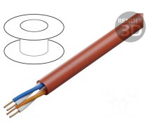 Wire: control cable | YnTKSY | 2x2x0.8mm | Insulation: PVC | Core: Cu