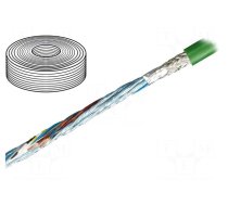 Wire: test lead cable | chainflex® CF884,hybrid | green | stranded