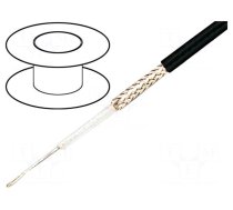 Wire: coaxial | RG316U | stranded | CCS | PTFE | brown | 2.5mm