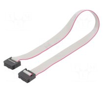 Ribbon cable with IDC connectors | Tape ph: 1.27mm | 0.3m