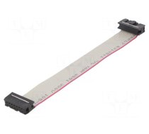 Ribbon cable with IDC connectors | Tape ph: 1.27mm | 0.15m