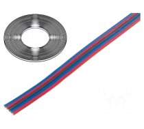 Wire: ribbon | TLWY | 5x0.22mm2 | stranded | Cu | unshielded | PVC | 150V