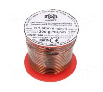 Coil wire | double coated enamelled | 1.6mm | 0.2kg | -65÷200°C