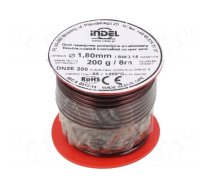 Coil wire | double coated enamelled | 1.8mm | 0.2kg | -65÷200°C