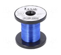 Silver plated copper wires | 0.15mm | blue | Cu,silver plated | 100m