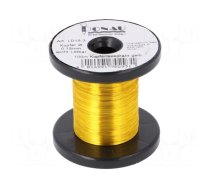 Silver plated copper wires | 0.15mm | yellow | Cu,silver plated