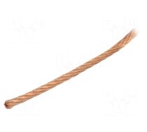 Braids | Shape: round | 4.2mm | copper strand