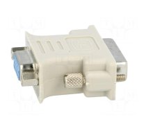 Adapteris | D-Sub 15pin HD ligzda, DVI-I (24+5) spraudnis