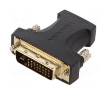 Adapter | DVI-D (24+1) plug,HDMI plug | black