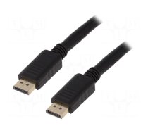 Cable | DisplayPort 1.2 | DisplayPort plug,both sides | 10m | black