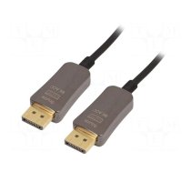 Cable | DisplayPort 1.4,HDCP,optical | 15m | black