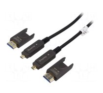Cable | HDCP 2.2,HDMI 2.0,optical | LSZH | 10m | black