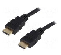 Cable | HDMI 1.4 | HDMI plug,both sides | PVC | 2m | black | black