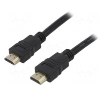 Cable | HDMI 1.4 | HDMI plug,both sides | 3m | black