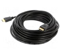 Cable | HDMI 1.4 | HDMI plug,both sides | Len: 10m | black | 30AWG