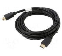 Cable | HDMI 1.4 | HDMI plug,both sides | PVC | 3m | black | 30AWG