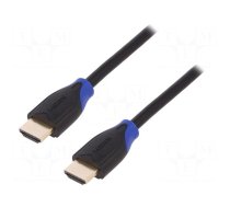 Cable | HDMI 2.0 | HDMI plug,both sides | 1m | black