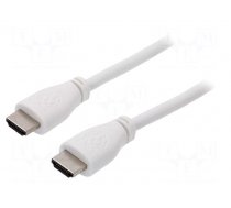 Cable | HDMI 2.0 | HDMI plug,both sides | 1m | white