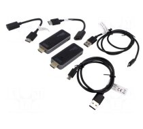 HDMI extender | wireless,HDCP 1.3,HDMI 1.4 | black | 50m