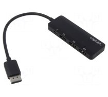 Splitter | DisplayPort 1.4,HDCP 2.2 | black