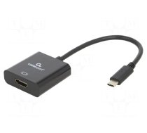 Adapter | HDMI 1.4,USB 3.1 | HDMI socket,USB C plug | 0.15m | black