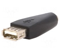 Adapter | USB 2.0 | Jack 3.5mm 3pin socket,USB A socket