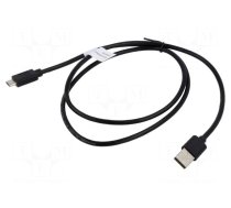 Cable | Power Delivery (PD),USB 2.0 | USB A plug,USB C plug | 1m