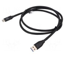 Cable | Power Delivery (PD),USB 3.1 | USB A plug,USB C plug | 1m