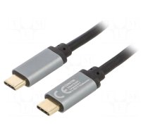 Cable | Power Delivery (PD),USB 3.2 | USB C plug,both sides | 1.5m