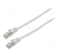 Patch cord | F/UTP | 6 | stranded | CCA | PVC | grey | 2m | 26AWG | Cores: 8