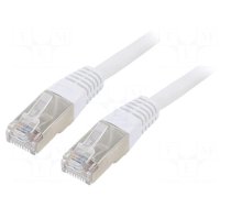 Patch cord | F/UTP | 6 | stranded | CCA | PVC | grey | 2m | 26AWG | Cablexpert