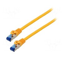 Patch cord | S/FTP | 6a | stranded | CCA | LSZH | orange | 10m | 26AWG