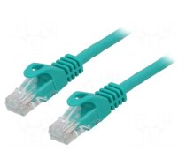 Patch cord | U/UTP | 6 | stranded | CCA | PVC | green | 1.5m | 26AWG