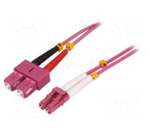 Fiber patch cord | OM4 | LC/UPC,SC/UPC | 1m | Optical fiber: 50/125um