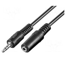 Cable | Jack 3.5mm socket,Jack 3.5mm plug | 2m