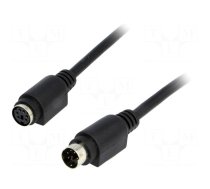 Cable | PS/2 socket,PS/2 plug | 3m | black | connection 1: 1