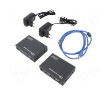 Device: KVM switch | black | Features: extender via cable Ethernet